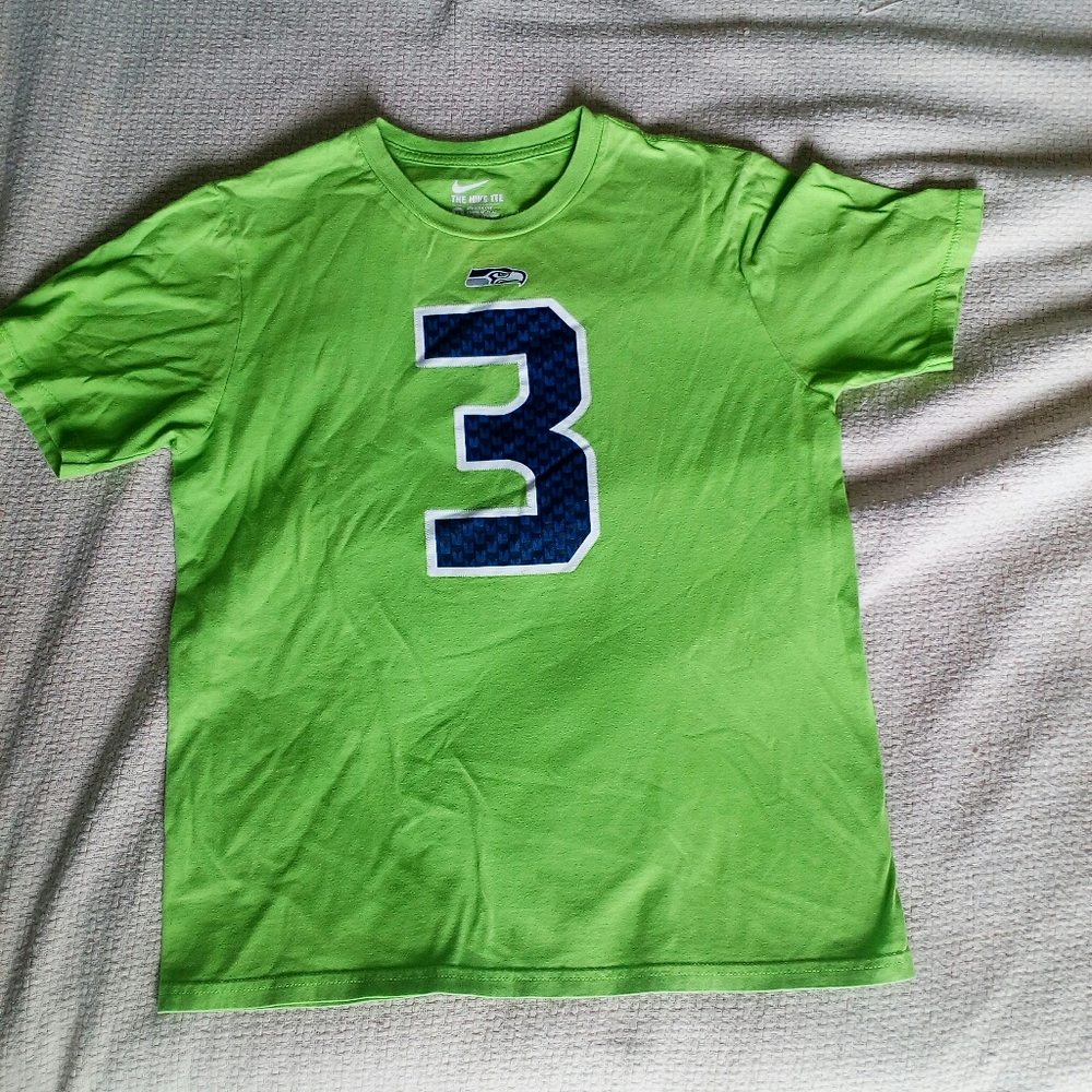 Russell Wilson Seahawks Nike XL Jersey T-shirt